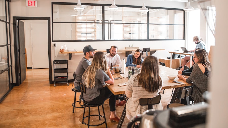 Photo office meeting